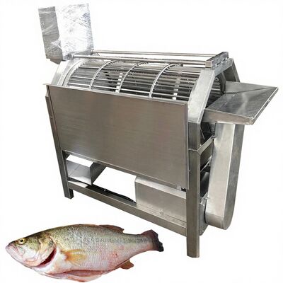 Bom preço Máquina Prática Automática de Escalar Peixes Resistente ao Desgaste 500-600kg/H 380V 2200x1150x1600mm on-line