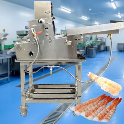 Bom preço Cortador automático de camarão para sushi, prático, anti-erosão, cortador automático de camarão, certificação ce, equipamento de corte de camarão on-line