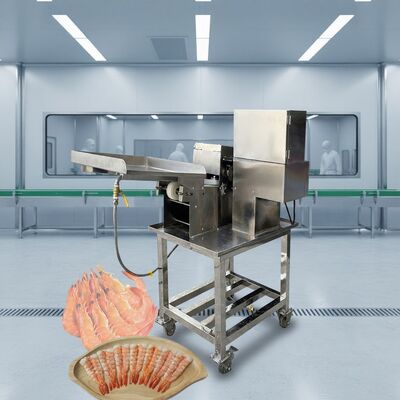 Bom preço Máquina de corte de camarão durável Equipamento de processamento de camarão anticorrosivo Melhor máquina de camarão Sushi Sapatinho de camarão on-line