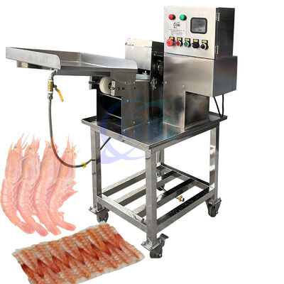 Bom preço Máquina de corte de camarão automática de 400W Multipurpose 50-70Pcs/Min 380V Zolim Brand Sushi EBI máquina de corte on-line