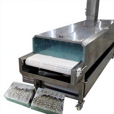 Bom preço Máquina de separação automática CE para processamento de frutos do mar de camarão de peixe congelado 380V 50Hz Separador de bandeja automático on-line