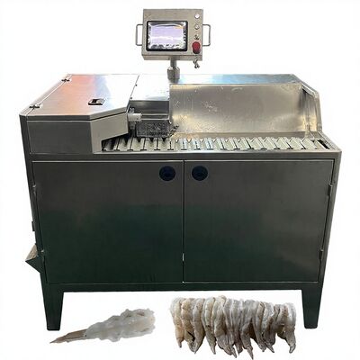 Bom preço Máquina automática de descascar camarão Máquina de cortar camarão Preço industrial Máquina de descascar camarão para processamento de camarão on-line