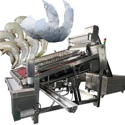 Bom preço Máquina de descascar camarão para processamento de frutos do mar Máquina de descascar camarão grande Zolim Remover de pele de camarão Peelers de camarão on-line