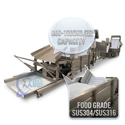 Bom preço Fully Automatic Prawn Head Removal Machine Hygienic SUS304 1500-2000KG 11.7KW 50Hz on-line