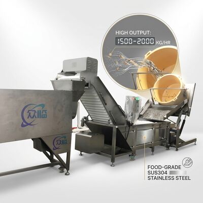 Bom preço Máquina impermeável de descabeçamento de camarão SUS304 1000-1500KG 7.5KW 380V Para aquicultura on-line
